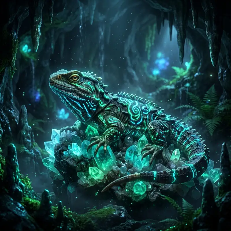 Taur the Radiant Tuatara Mascot